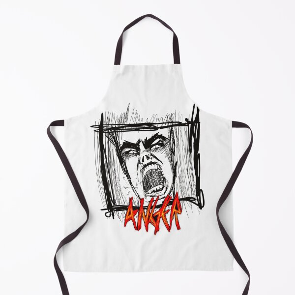 Item preview, Anger - Raw High Contrast Illustration designed and sold by Flemetharya.