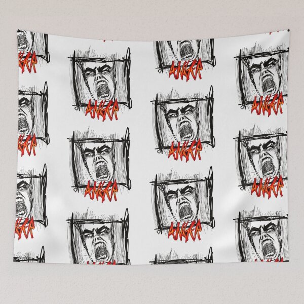 Item preview, Anger - Raw High Contrast Illustration designed and sold by Flemetharya.