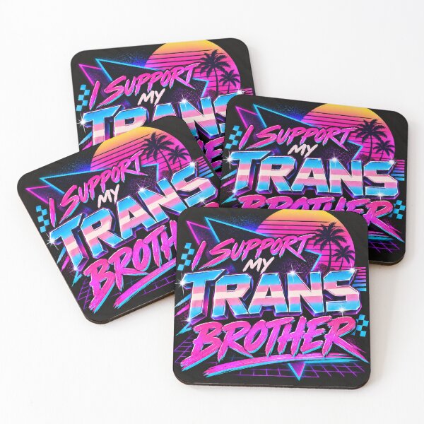 Item preview, 80's I support My Trans Brother. designed and sold by Murbee.