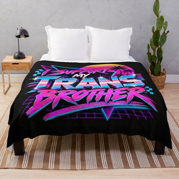 Item preview, 80's I support My Trans Brother. designed and sold by Murbee.