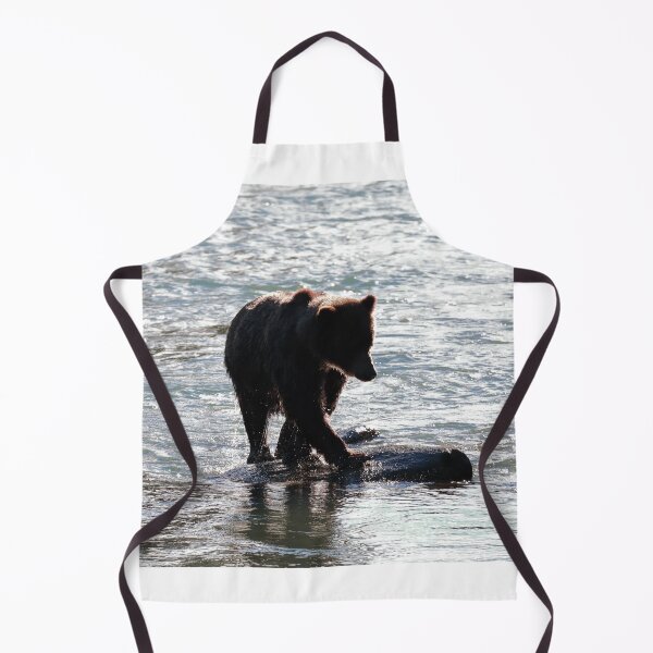 Item preview, Grizzly family fishing designed and sold by zumi.