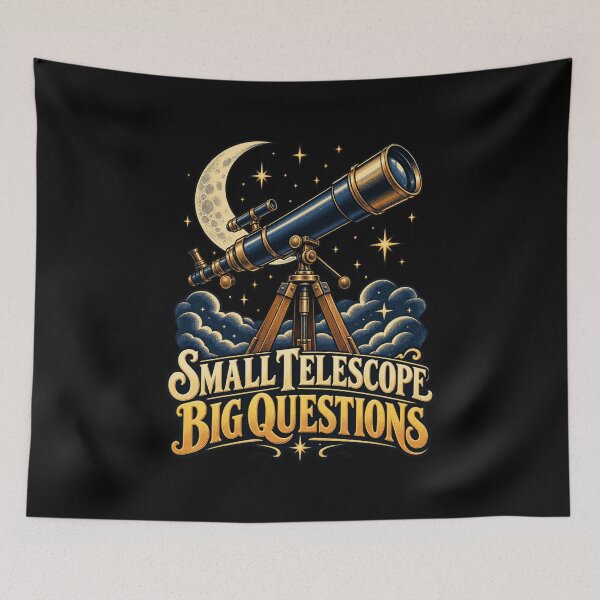 Item preview, Small Telescope Big Questions designed and sold by Good Mood Foundry.