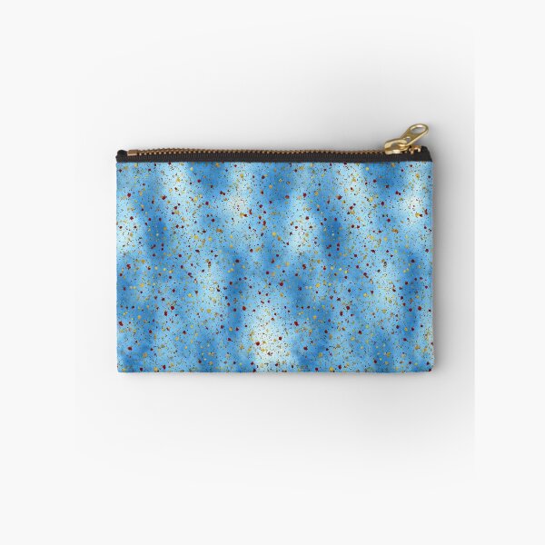 Item preview, Soft Sky Blue and Gold Speckled Watercolor designed and sold by Piotrek0001.