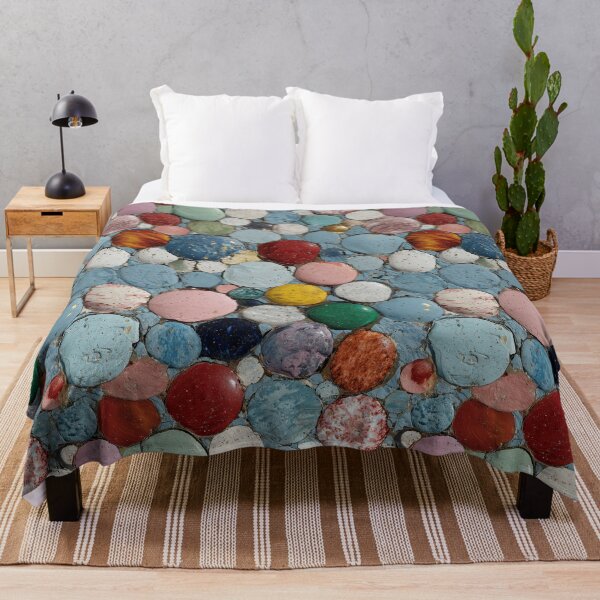Item preview, Vibrant Colored Pebble Mosaic Stone Pattern designed and sold by Piotrek0001.