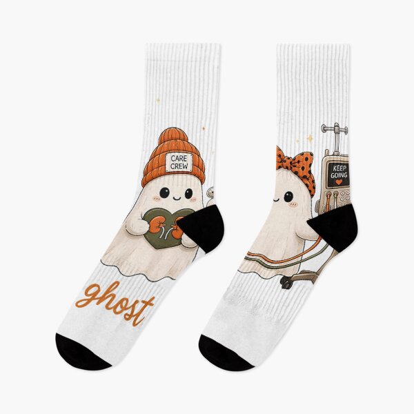 Item preview, Don't Ghost Your Treatment Funny Dialysis Nurse RN Halloween designed and sold by hoganpineda.