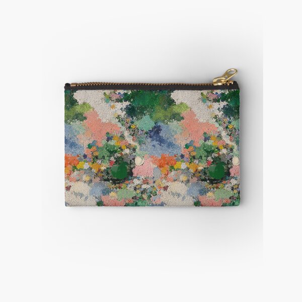 Item preview, Impressionist Garden Flower Dot Watercolor Art designed and sold by Piotrek0001.