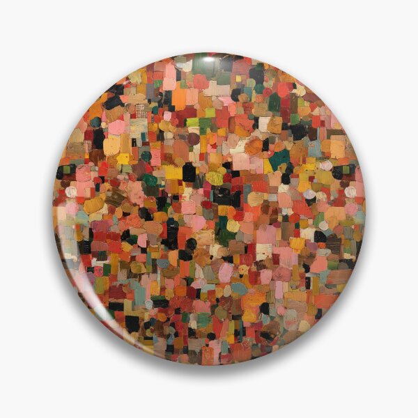 Item preview, Warm Autumn Pixelated Confetti Mosaic Art designed and sold by Piotrek0001.