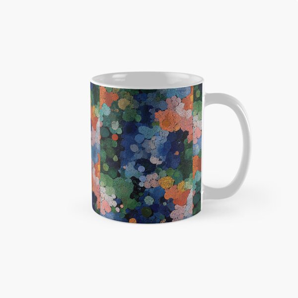 Item preview, Deep Blue and Peach River Pebble Mosaic designed and sold by Piotrek0001.
