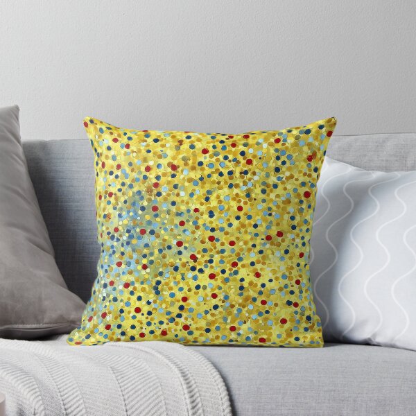 Item preview, Joyful Yellow Pointillist Dot Pattern Art designed and sold by Piotrek0001.
