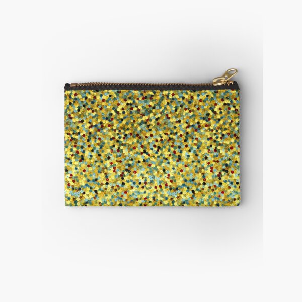 Item preview, Amber Yellow and Black Stippled Dot Texture designed and sold by Piotrek0001.