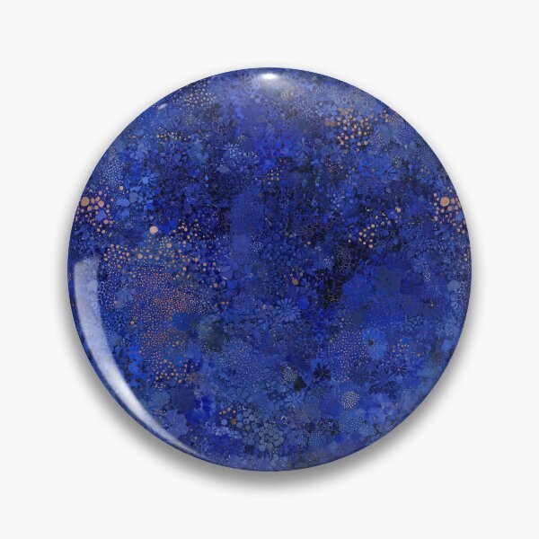 Item preview, Ultramarine Blue and Gold Shimmer Dust Art designed and sold by Piotrek0001.
