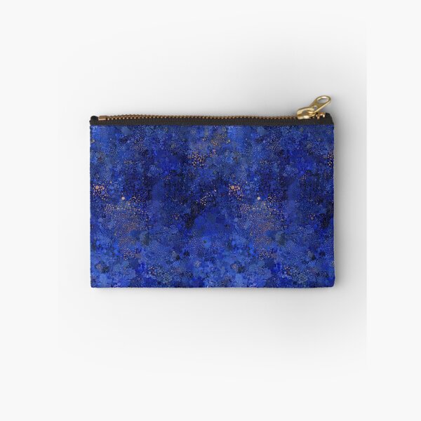 Item preview, Ultramarine Blue and Gold Shimmer Dust Art designed and sold by Piotrek0001.