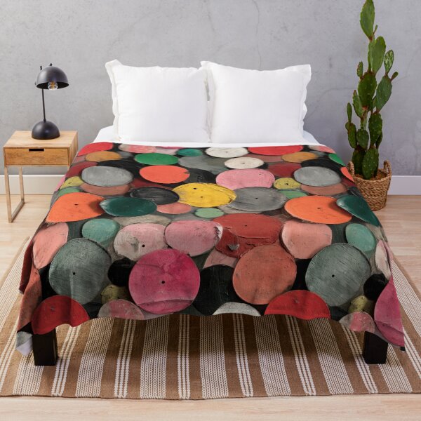 Item preview, Modern Geometric Clay Disc Pebble Mosaic designed and sold by Piotrek0001.