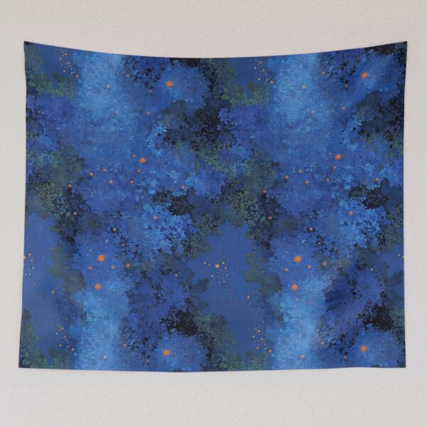 Item preview, Royal Blue Deep Cosmic Star Dust Texture designed and sold by Piotrek0001.
