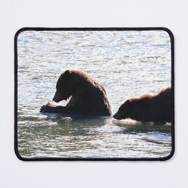 Item preview, Grizzly mother and cub designed and sold by zumi.
