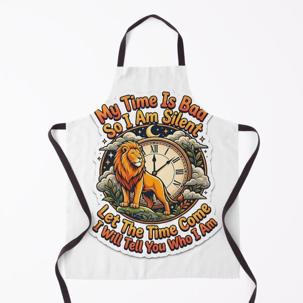 Item preview, Lion Vintage Clock Motivational Quote Sticker designed and sold by SnapStickerHub.