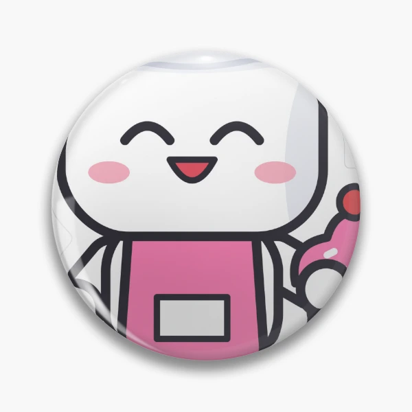 Freshly Baked - Cute Baker Marshmallow Pip with a Cupcake — Pin by BiMood