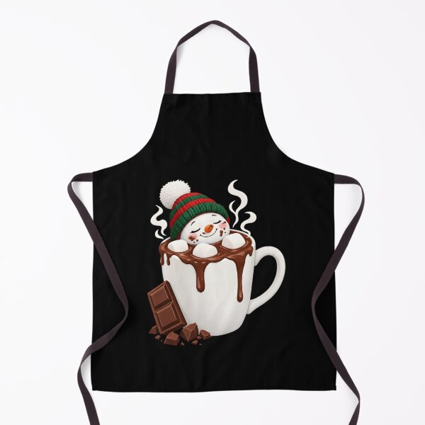 Item preview, Cute Christmas Hot Chocolate Snowman designed and sold by clothesy7.