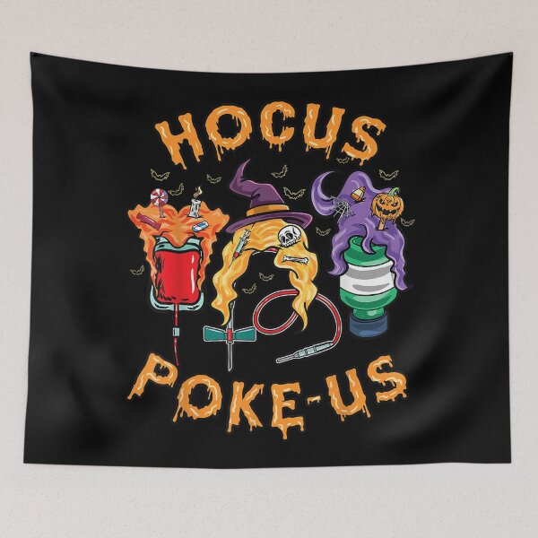 Item preview, Halloween Phlebotomist Nurse Hocus Poke Us Spooky Lab Tech designed and sold by hoganpineda.