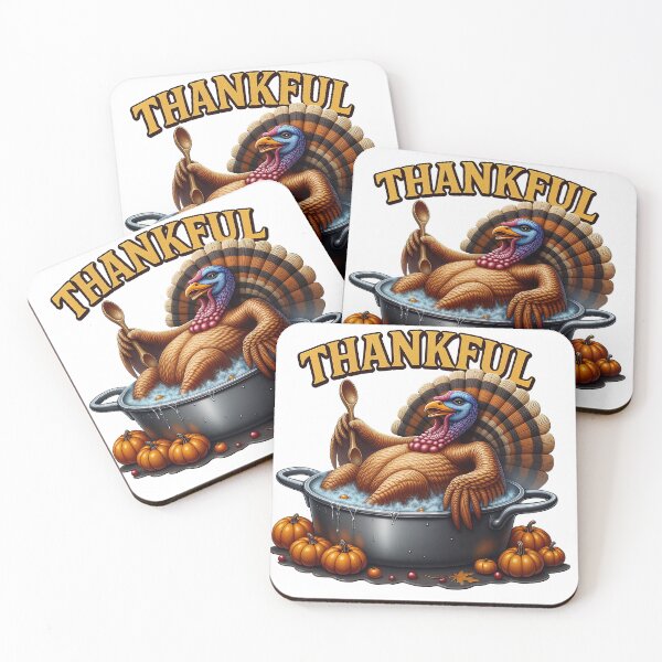 Item preview, Funny Thanksgiving Turkey Thankful Design designed and sold by LavIsInTheAir.