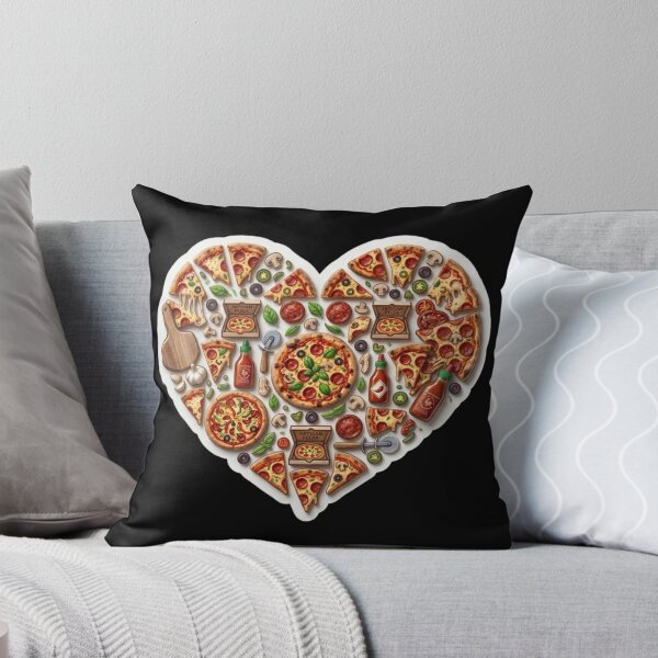 Item preview, Pizza Heart - 3D Pizza Lovers Foodie Sticker & Graphic designed and sold by UkrainianSpain.