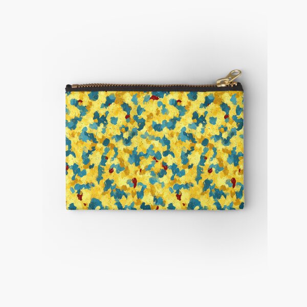 Item preview, Vivid Yellow and Blue Expressionist Splatter Art designed and sold by Piotrek0001.