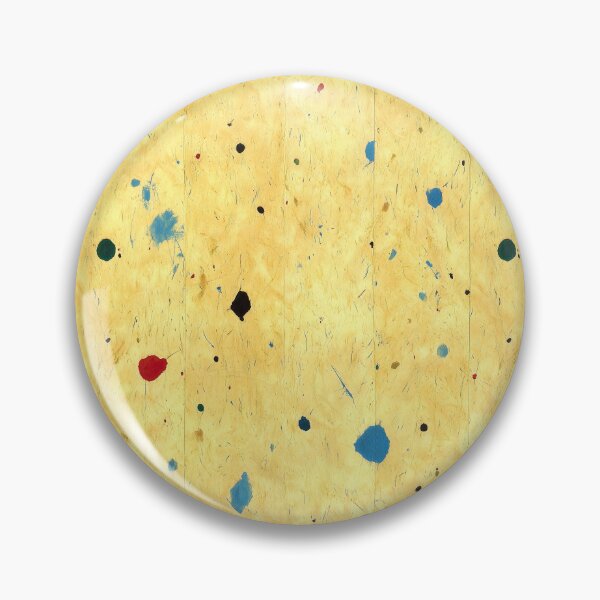 Item preview, Sunny Yellow Minimalist Speckled Paper Art designed and sold by Piotrek0001.