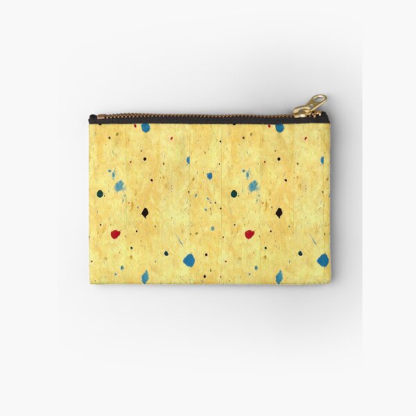 Item preview, Sunny Yellow Minimalist Speckled Paper Art designed and sold by Piotrek0001.