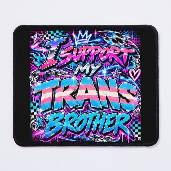 Item preview, Y2K: I support my trans brother designed and sold by Murbee.