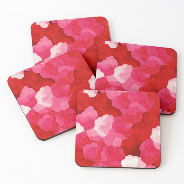 Item preview, Blushing Red and Pink Petal Cloud Abstract designed and sold by Piotrek0001.