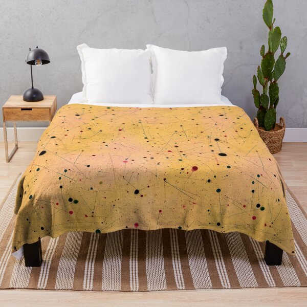 Item preview, Minimalist Beige Constellation Dot Line Art designed and sold by Piotrek0001.