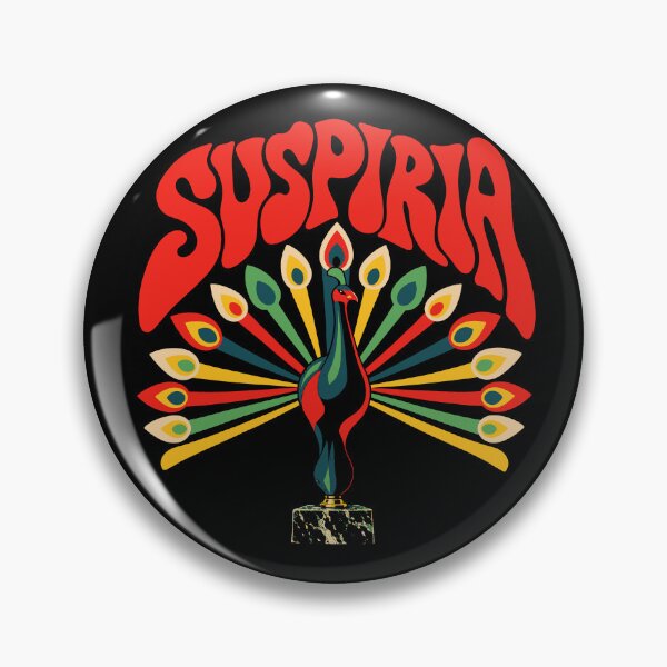 Artikelvorschau, Suspiria (1977) – Dario Argento Psychedelic Peacock Lamp entworfen und verkauft von gogopachinko.