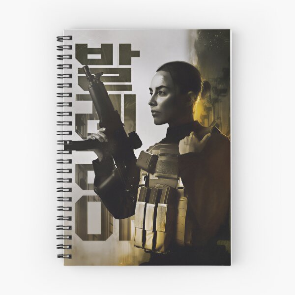Item preview, COD MW4 Valeria Operator Korean Profile Art designed and sold by Sellcooldesigns.