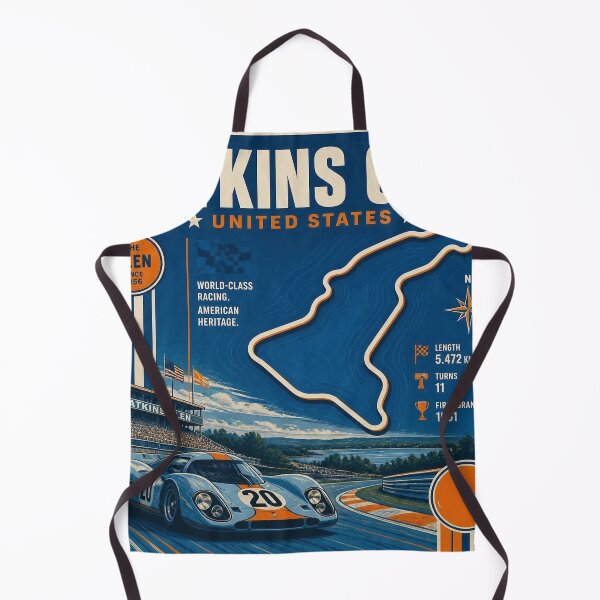 Item preview, Classic Formula 1: The Art of Racing circuit Watkins Glen designed and sold by Helios Be. Lavsh.