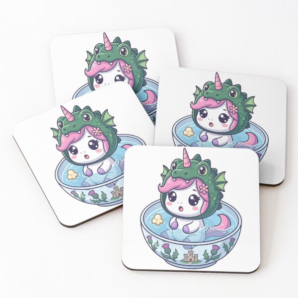 Item preview, Cute Unicorn Loch Ness Monster designed and sold by Ella_Sketch.