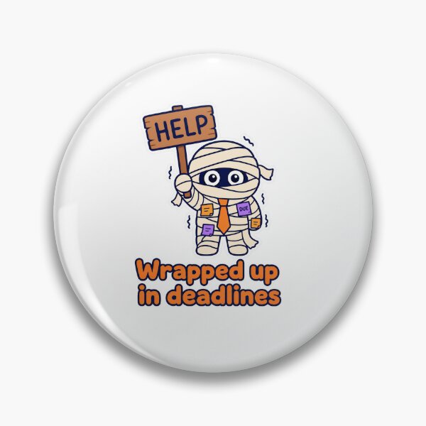 Item preview, Wrapped Up in Deadlines Office Mummy designed and sold by serjcypher.