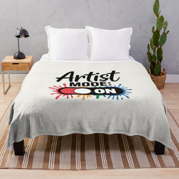Item preview, Artist Mode: ON – Funny Artist and Creative Painting Design designed and sold by Jollys-ArtShop.