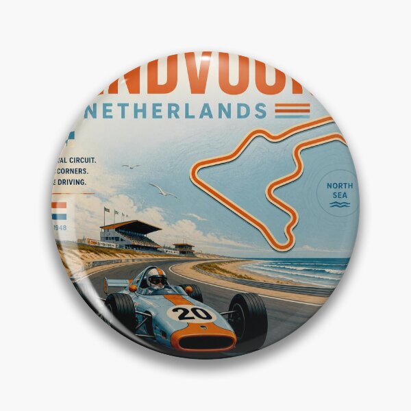 Item preview, Classic Formula 1: The Art of Racing circuit Zandvoort designed and sold by Helios Be. Lavsh.