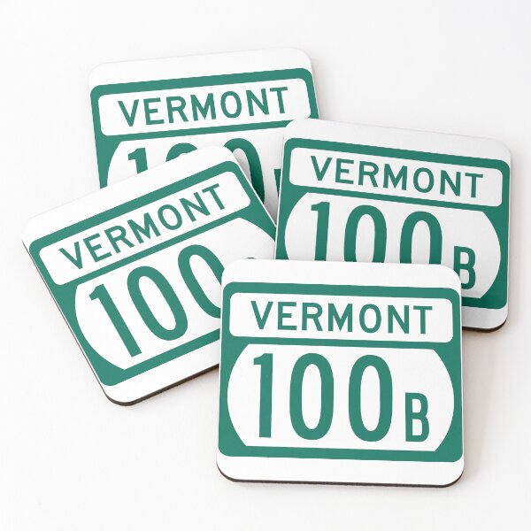 Item preview, Vermont Route 100B – Mad River Scenic Byway – Green Mountains Vintage Highway Sign designed and sold by NewNomads.