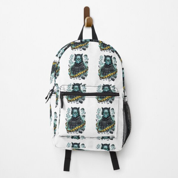 Item preview, Tactical Skull Cat Ghost Squad Teal Aesthetic designed and sold by Retro Whiskers.
