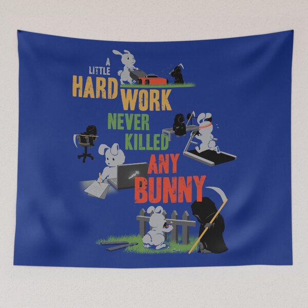 Item preview, Hard Working Bunny designed and sold by paxdomino.