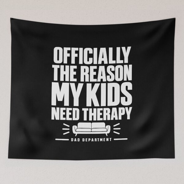 Item preview, Officially The Reason My Kids Need Therapy Dad Department designed and sold by Krasnovaovaova.
