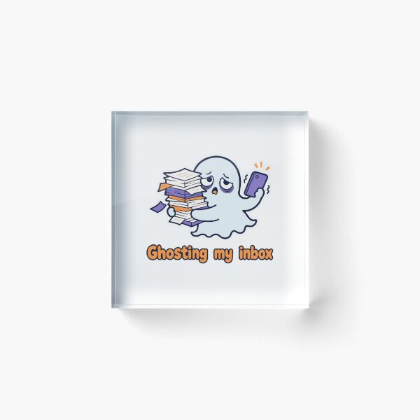Item preview, Ghosting My Inbox Office Ghost designed and sold by serjcypher.