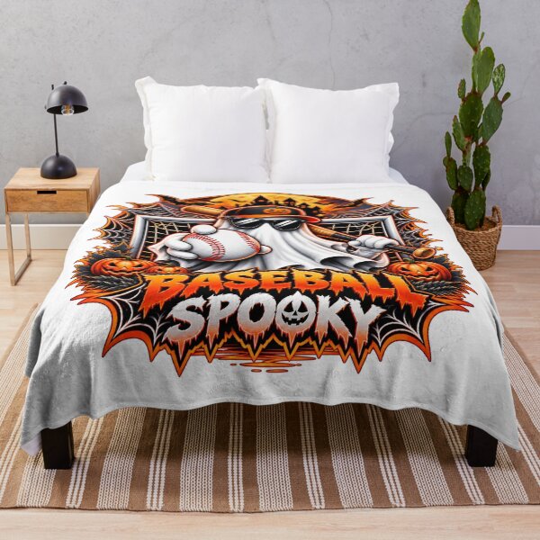 Item preview, Halloween Spooky Baseball Ghost Design designed and sold by PolgaCraft.