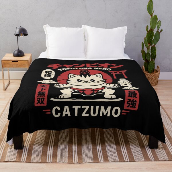 Item preview, Yokozuna Neko Catzumo Sumo Cat Standing Japanese Art designed and sold by ArtSantosv.