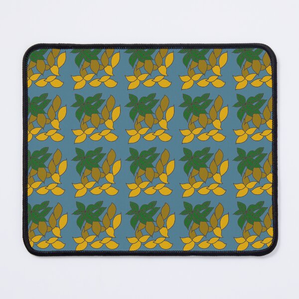 Item preview, Abstract Autumn Leaves Blue Sky Botanical Illustration designed and sold by OurBrightlife.