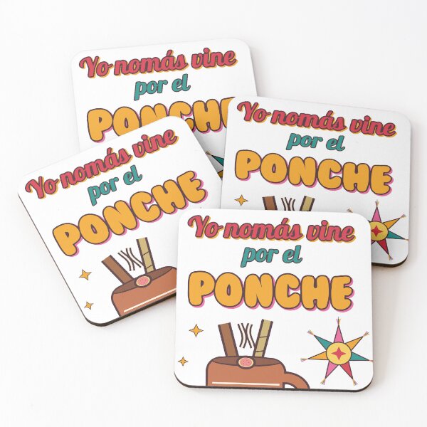 Item preview, Yo Nomás Vine por el Ponche designed and sold by Phaedra Jones.