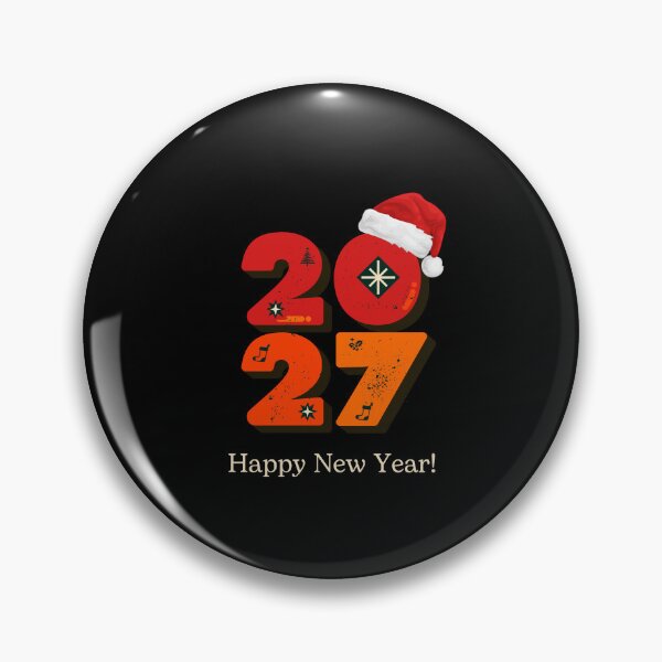 Item preview, happy new year 2027 designed and sold by VYRON STUDIO.