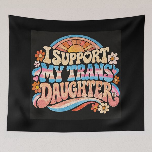 Item preview, 70s: I support my trans daughter designed and sold by Murbee.