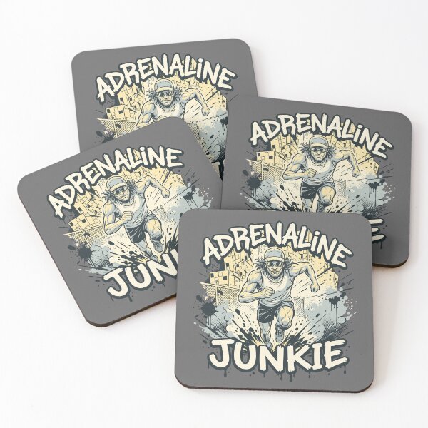 Item preview, Adrenaline Junkie Urban Runner Streetwear Graphic designed and sold by MarCinu Art.